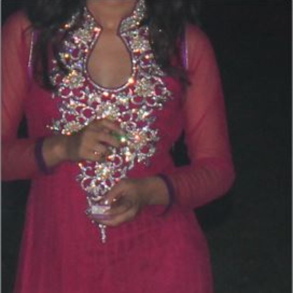 Beautiful Anarkali Dress with Heavy embroidery